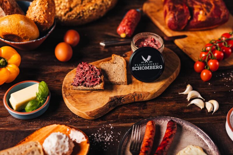 Fleischplatte hergestellt von Fleischerei Schomberg Nordhessen