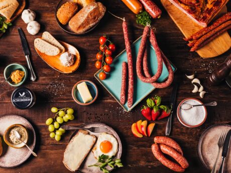 Partywurst kaufen – kompaktes Stück, mit Ahle Wurst Charakter